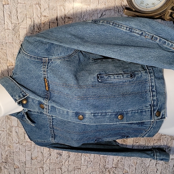 Vintage Saddle King Blue Jean Jacket - Picture 2 of 12